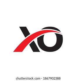 XO LETTER VECTOR LOGO DESIGN