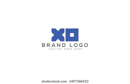 XO logo design vector template design for brand