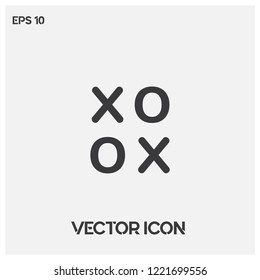 XO Strategy Vector Icon Illustration.Premium Quality.