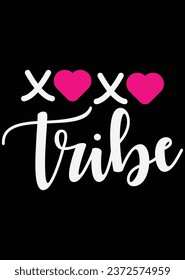 
Xo Xo Tribe eps cut file for cutting machine