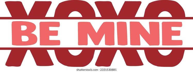 XoXo Be Mine - Valentines Day Design