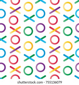 XOXO Seamless Pattern