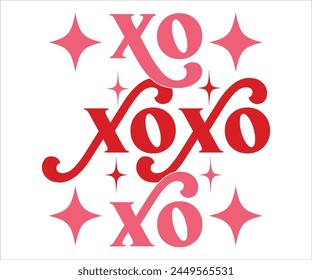 Xoxo svg,Cute Valentines T-Shirt, Heart svg,Valentine's Day, Funny Valentine, Valentine Saying, Love svg,Cut File For Cricut