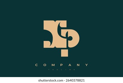 XP Abstract Geometric Logo Design. Modern and elegant logo design with simplistic typography elements, showcasing branding excellence.