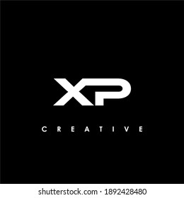 XP Letter Initial Logo Design Template Vector Illustration