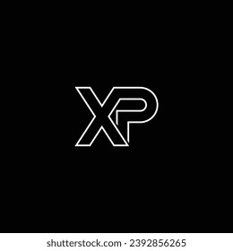 XP or PX abstract letter outstanding professional business awesome artistic branding company different colors illustration logo design.