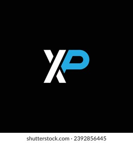 XP or PX abstract letter outstanding professional business awesome artistic branding company different colors illustration logo design.