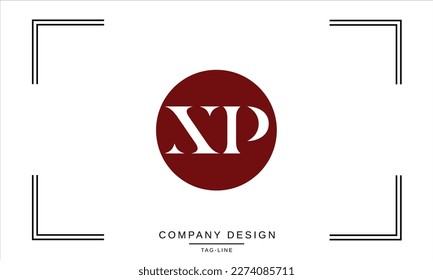 XP, PX, Abstract Letters Logo Monogram