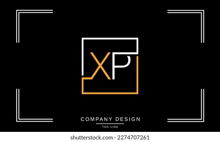 XP, PX, Abstract Letters Logo Monogram