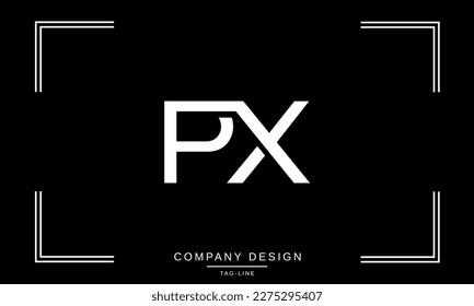 XP, PX, Abstract Letters Logo Monogram