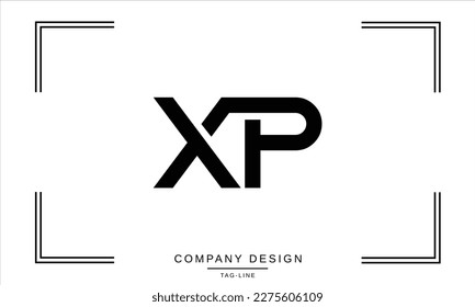 XP, PX, Abstract Letters Logo Monogram