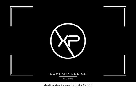 XP, PX, Abstract Letters Logo Monogram