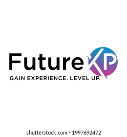 XP X P Letter Logo Design. Creative Modern Letters Vector Icon Logo. perfect for initial