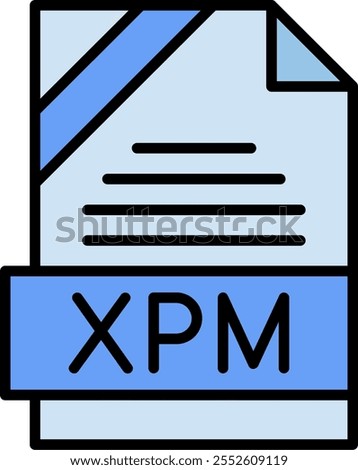 XPM Filled Style Icon Design