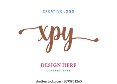 XPY  lettering logo is simple, easy to understand and authoritative