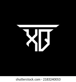 XQ letter logo creative design with vector graphic