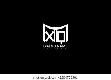 XQ letter logo creative design. XQ unique design