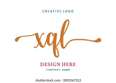 XQL lettering logo is simple, easy to understand and authoritative