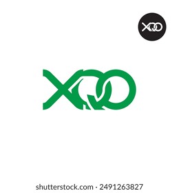 XQO Logo Letter Monogram Design