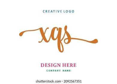 XQS lettering logo is simple, easy to understand and authoritative