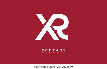 XR Alphabet letters Initials Monogram logo RX, X and R