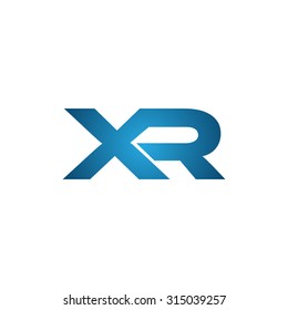 XR initial company linked letter logo