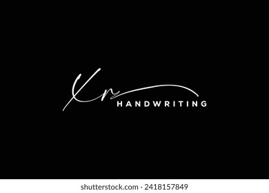 XR initials Handwriting signature logo. XR Hand drawn Calligraphy lettering Vector. XR letter real estate, beauty, photography letter logo design.