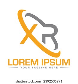 Diseño de logotipo XR Diseño de logotipo creativo y moderno