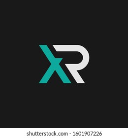 XR logo and icon  designs