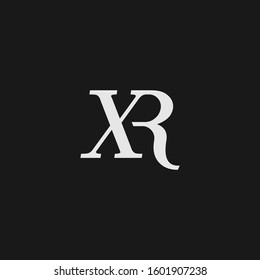 XR logo and icon  designs