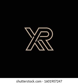 XR logo and icon  designs