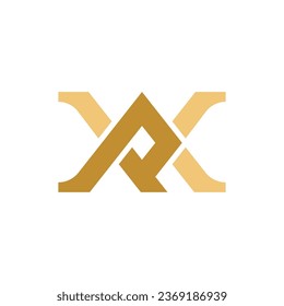 XR monogram modern logo designs