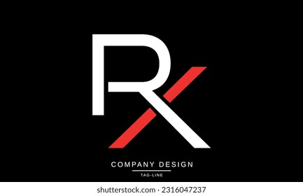 XR, RX, Abstract Letters Logo Monogram