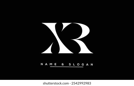 XR, RX Abstract Letters Logo Monogram