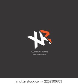 XR Simple Letters logo Design