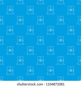 X-ray apparatus pattern vector seamless blue repeat for any use