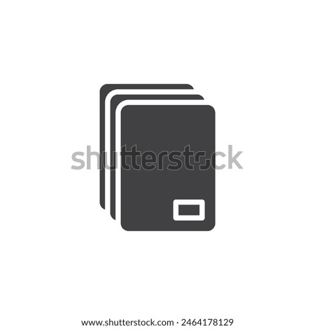 X-Ray Film vector icon. filled flat sign for mobile concept and web design. Radiographic film glyph icon. Symbol, logo illustration. Vector graphics