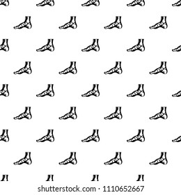 Xray of foot icon. Simple illustration of xray of foot vector icon for web.