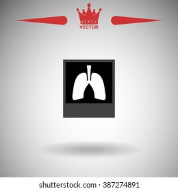 X-ray icon. 