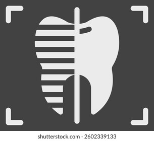 X-Ray Icon Element For Design