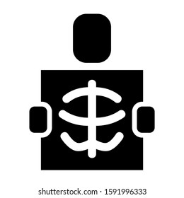 x-ray icon isolated sign symbol vector illustration - high quality black style vector icons

