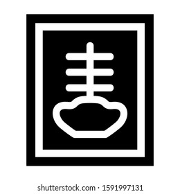 x-ray icon isolated sign symbol vector illustration - high quality black style vector icons
