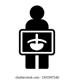x-ray icon isolated sign symbol vector illustration - high quality black style vector icons
