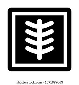 x-ray icon isolated sign symbol vector illustration - high quality black style vector icons
