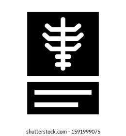 x-ray icon isolated sign symbol vector illustration - high quality black style vector icons
