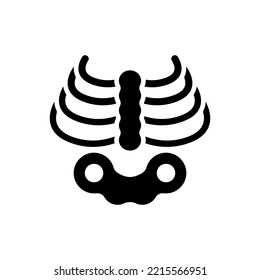x-ray icon (Simple vector illustration)