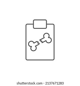 X-ray icons  symbol vector elements for infographic web