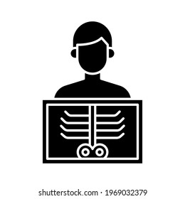 X-ray Iconvector image. Can be used for Medical. Suitable for mobile apps, web apps and print media.