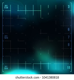 X-Ray Medical Background Vector. Medical Backdrop. Radiology Neon Scan Effect. Illustration
