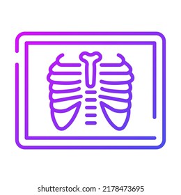 X-ray Modern concepts design, vector illustration